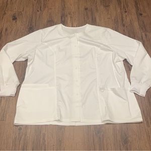 Cherokee Scrub Jacket 3X